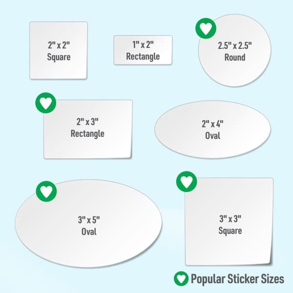 Custom Rectangle Stickers | Avery WePrint™