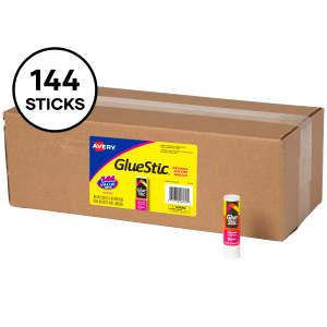 Avery Glue Stic Value Pack White, 0.26 oz., 144pk
