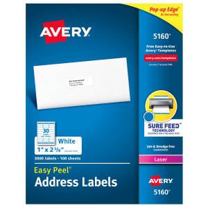 Easy Peel® Address Labels with Sure Feed™