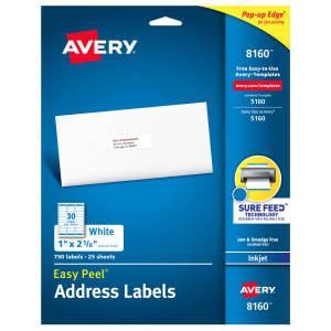Easy Peel® Address Labels with Sure Feed™