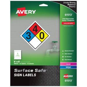 Surface Safe® Sign Labels