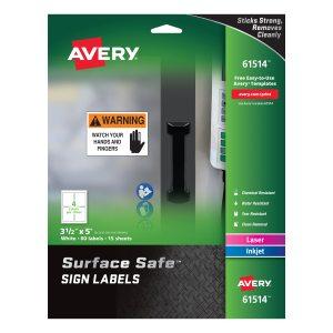 Surface Safe® Sign Labels