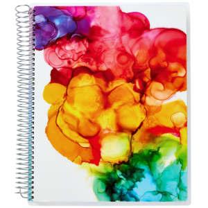 Amy Tangerine Planner, Undated, Watercolor Inkblot