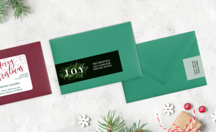 10 Tips for Making the Best Christmas Address Labels