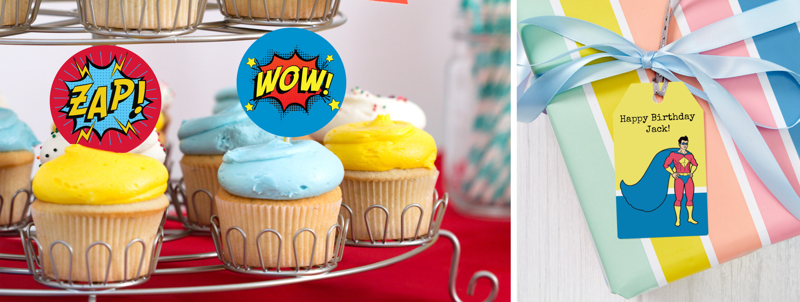 BUILD YOUR OWN CUPCAKE STICKERS