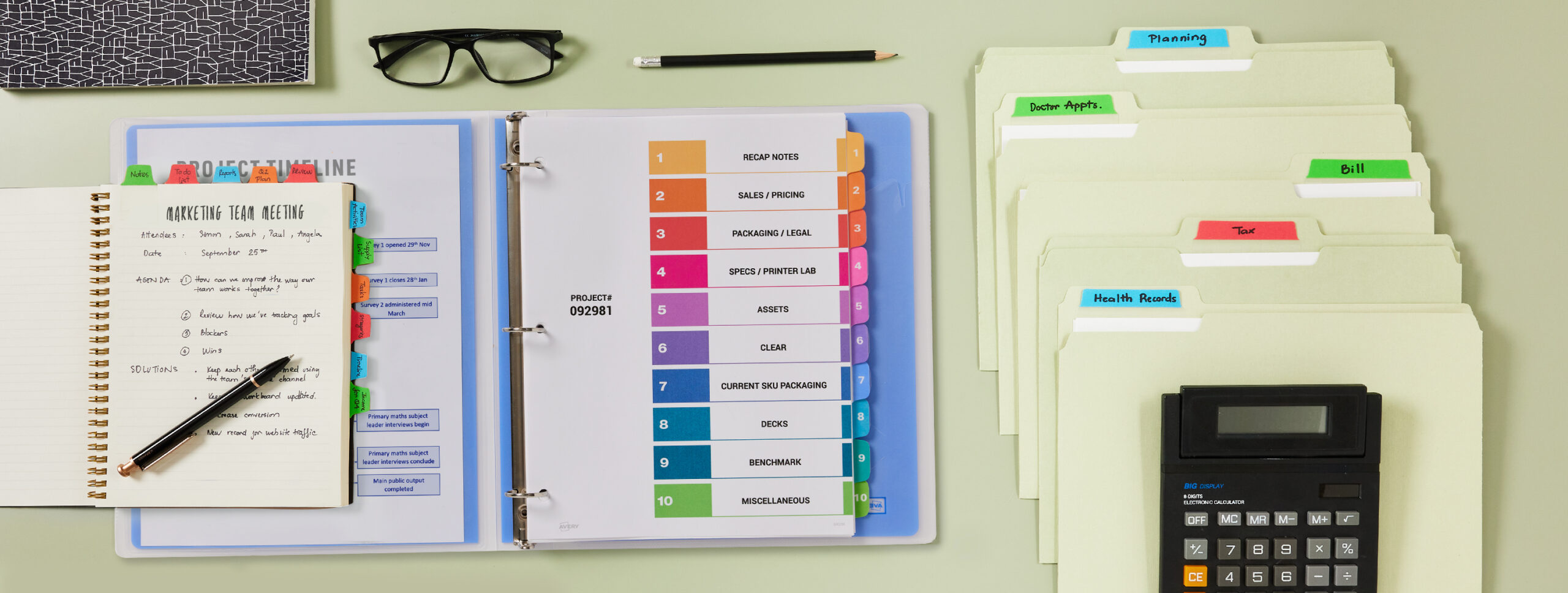 34 Items for Your Home Office Setup Checklist (Printable)