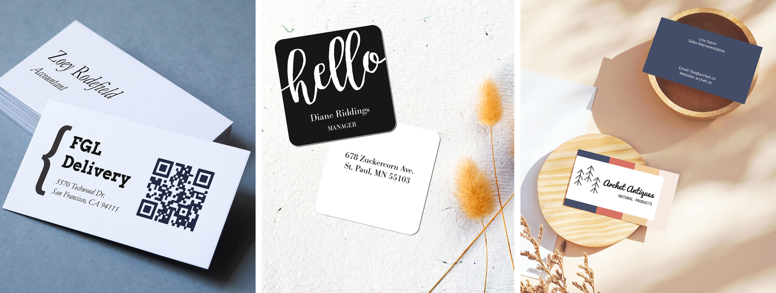 Modern Business Cards 10 Free Customizable Templates Avery